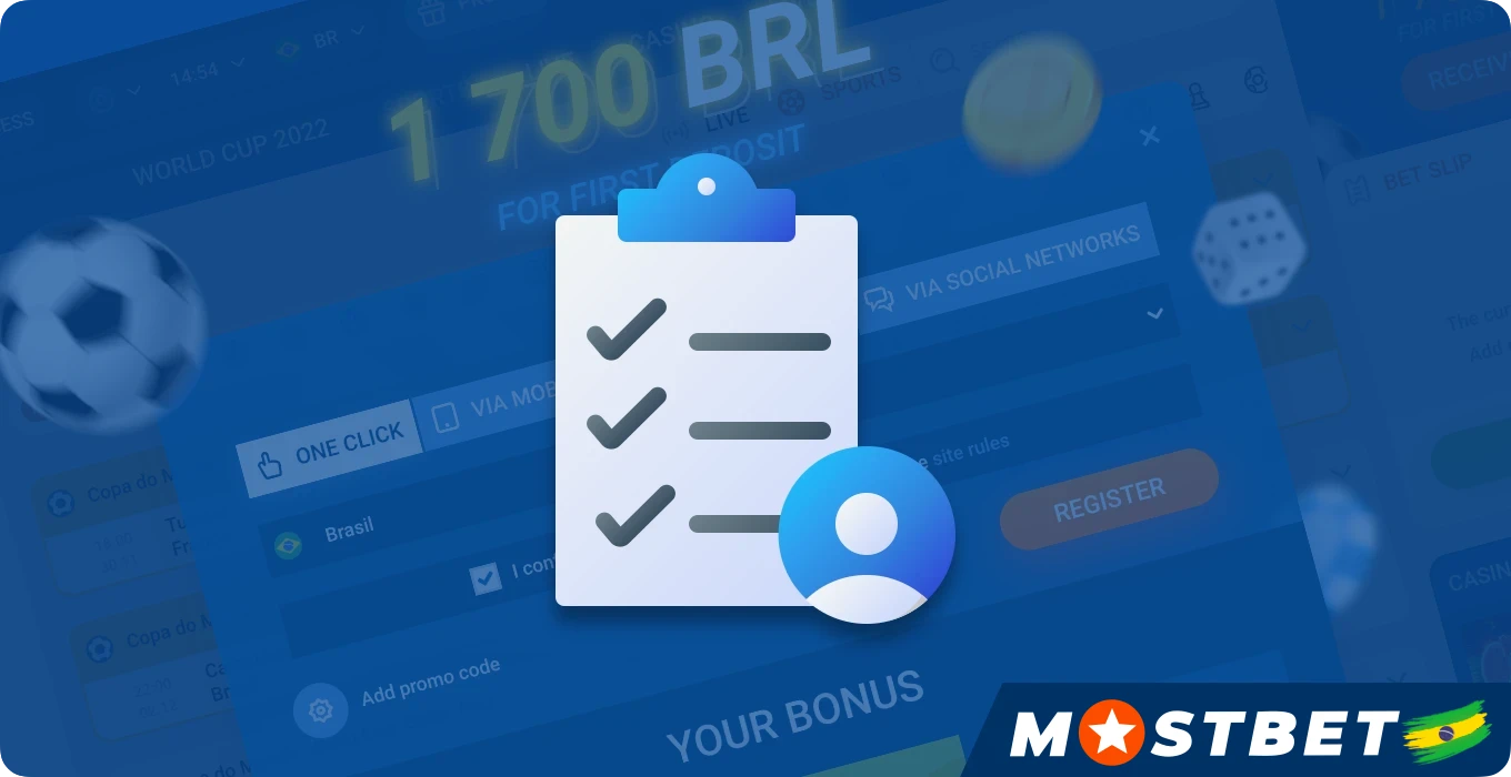 Mostbet Azərbaycanda yeni istifadəçinin qeydiyyatı bir neçə addımdan ibarətdir