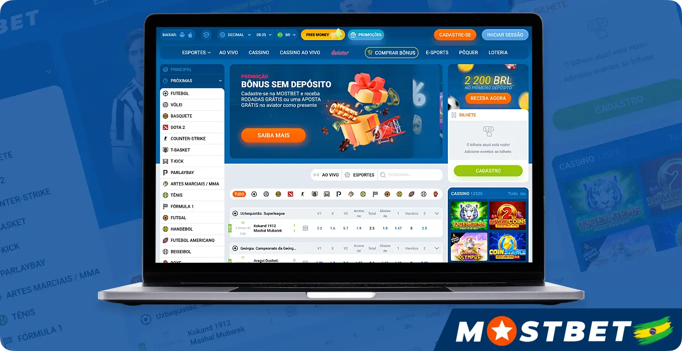 Mostbet hesabınıza daxil olmaq üçün rəsmi sayta daxil olmalı və ya mobil tətbiqi açmalısınız